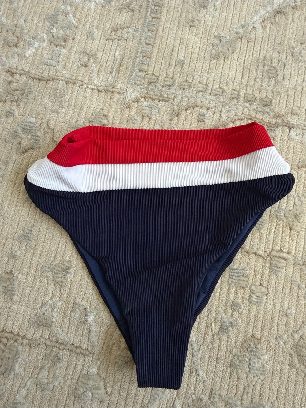 Beach Riot Heidi Bottom Americana Colorblock - Picture 4 of 6